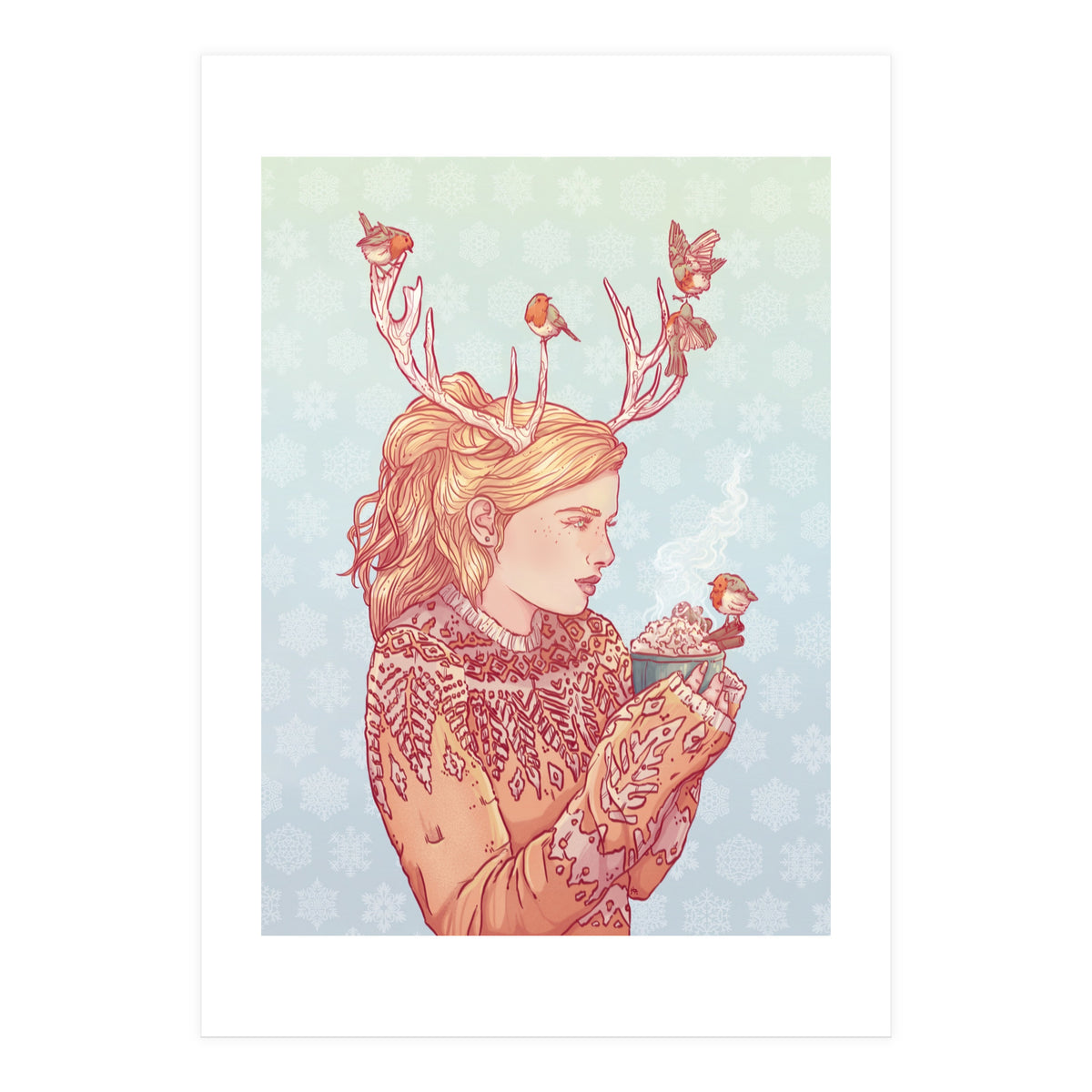 December Lady (Print Only)