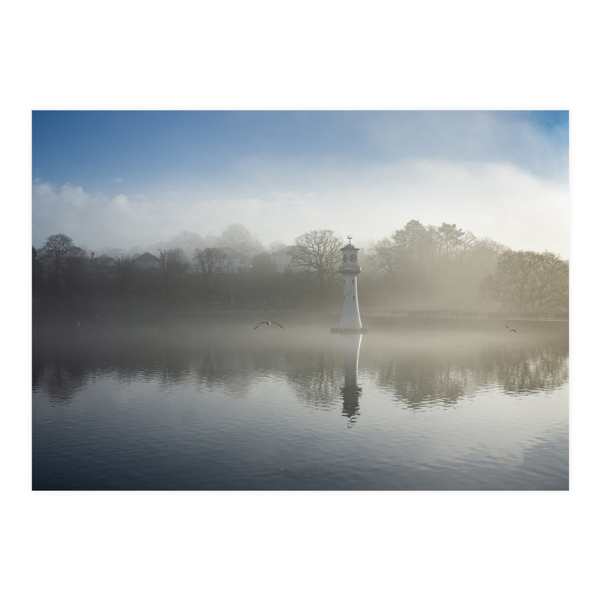 Mist on Roath Park Lake (Print Only)