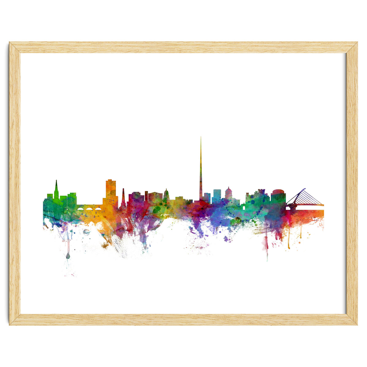 Dublin Ireland Skyline