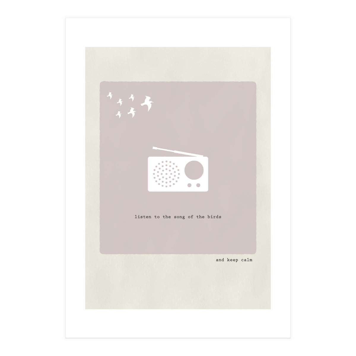 song of bird (Print Only)