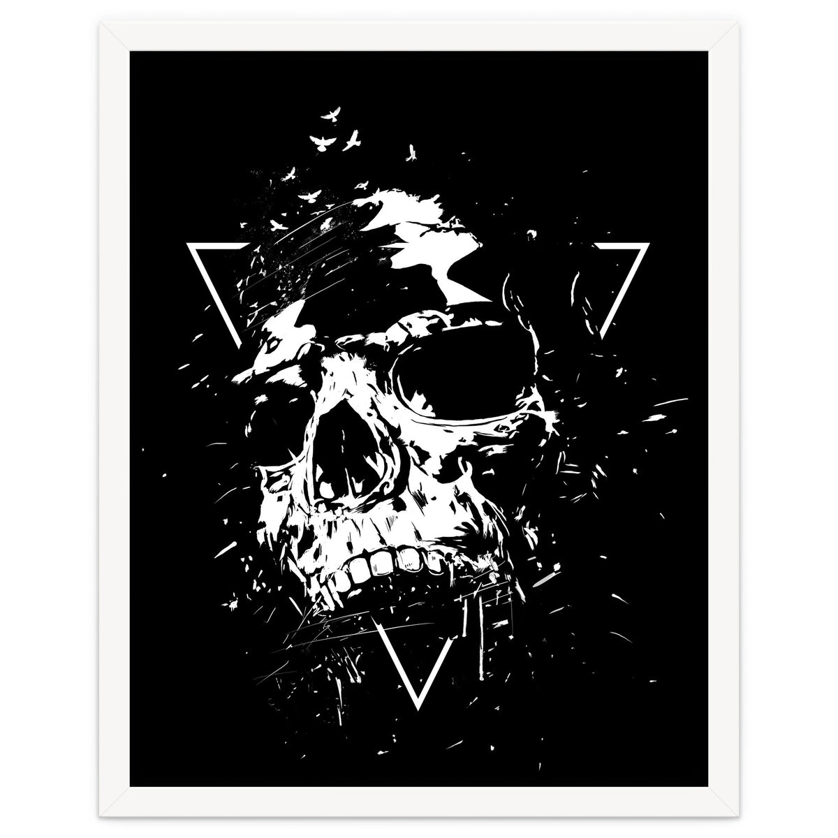 Skull X (Bw)