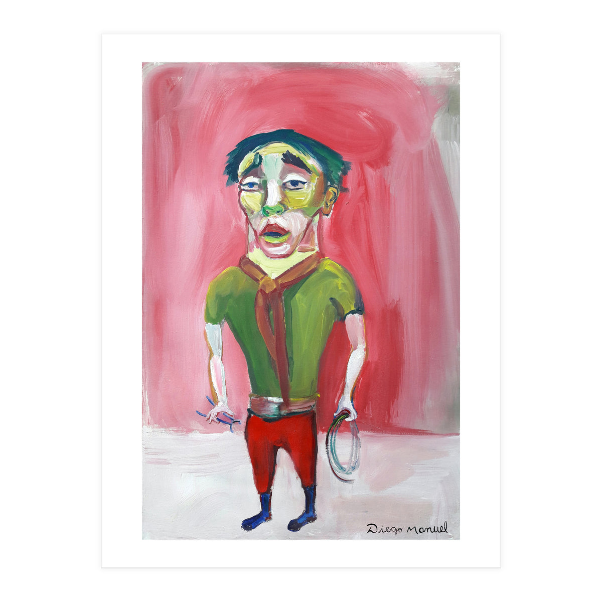 Peon Alambreador (Print Only)