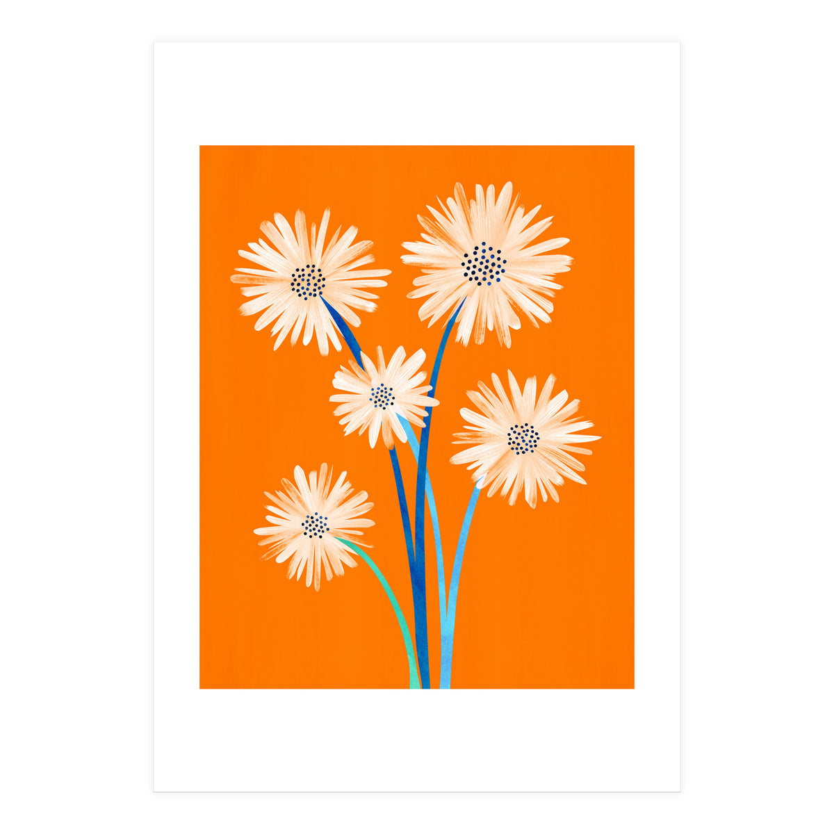 Moroccan Daisies (Print Only)