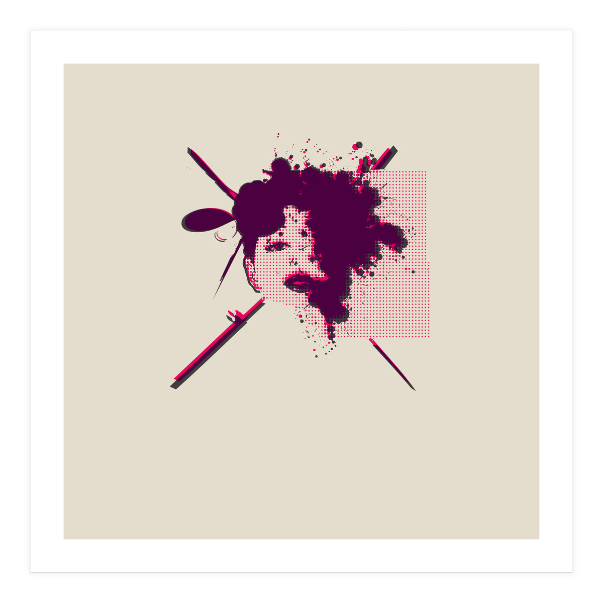 Fizzing Forth Pink Gin  (Print Only)