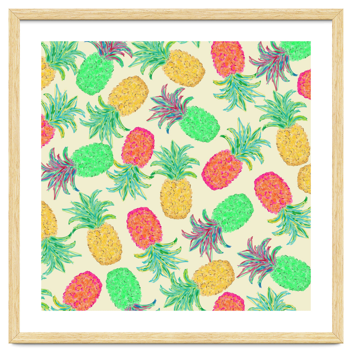 Pineapple Pandemonium Multicolo