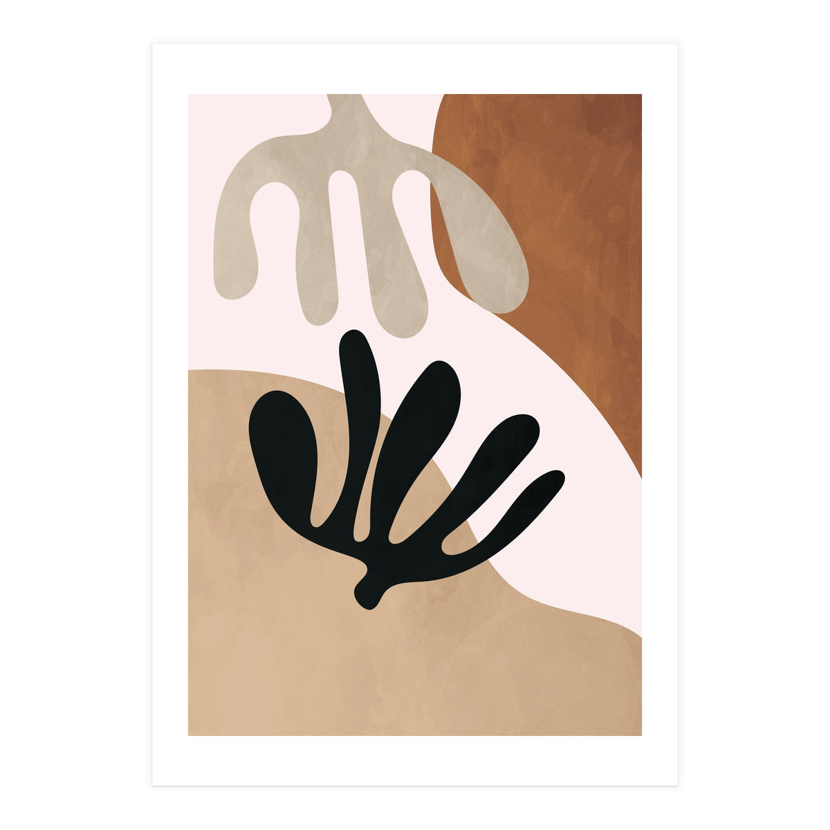 Abstract Modern Minimal Floral (Print Only)