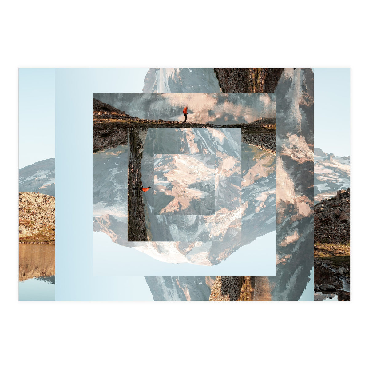 Quadratur 4 · Mountain View (Print Only)