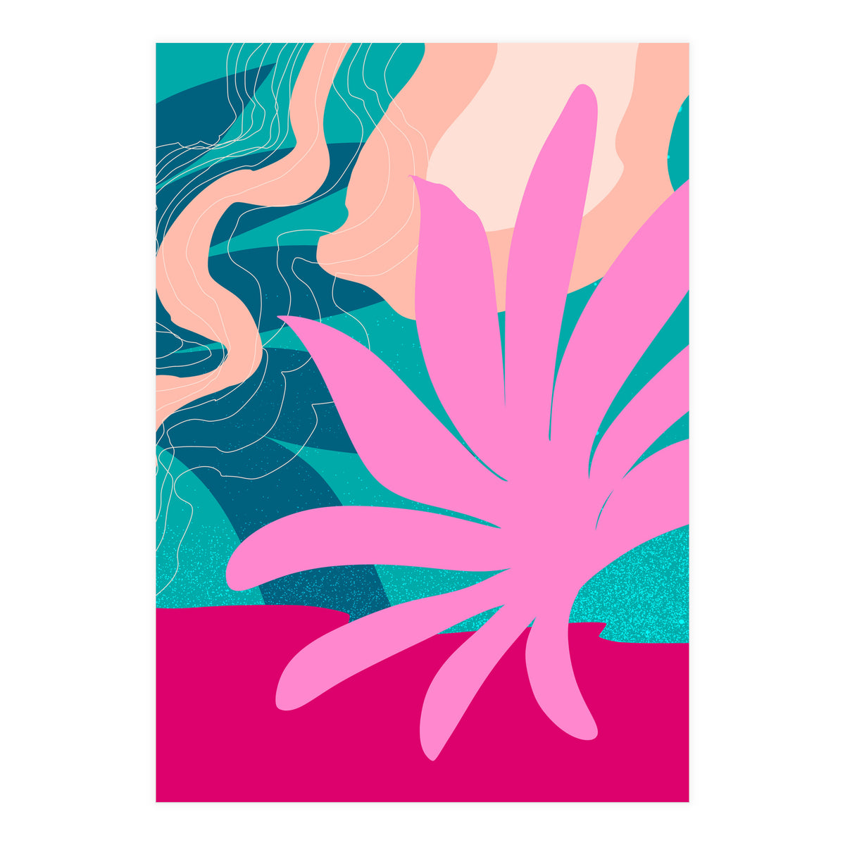 tropical impression (Print Only)