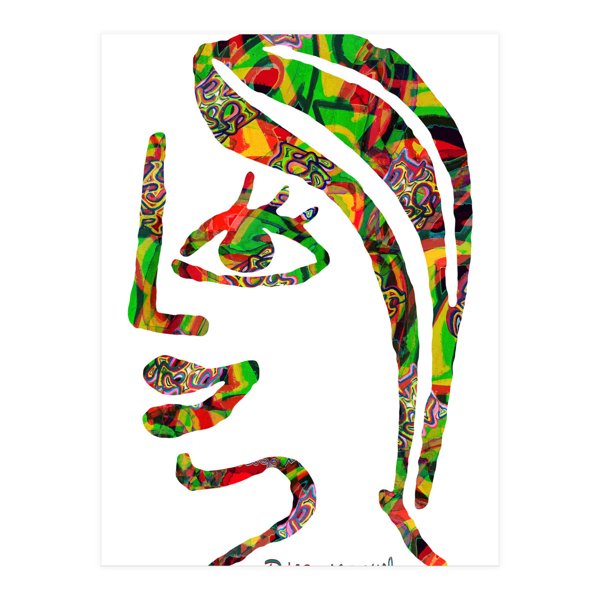 Graffiti Digital 12 2022 D 7 (Print Only)