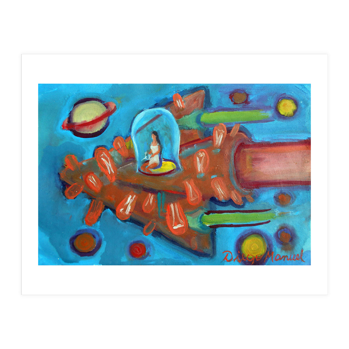 Viajera Del Espacio (Print Only)