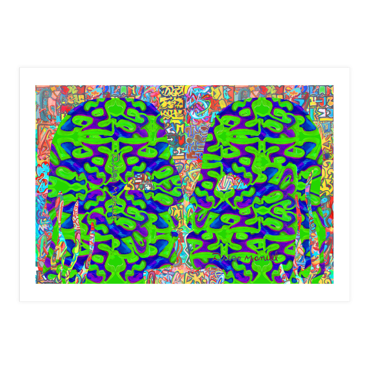 Abstracto Pop Nuevo B14 (Print Only)