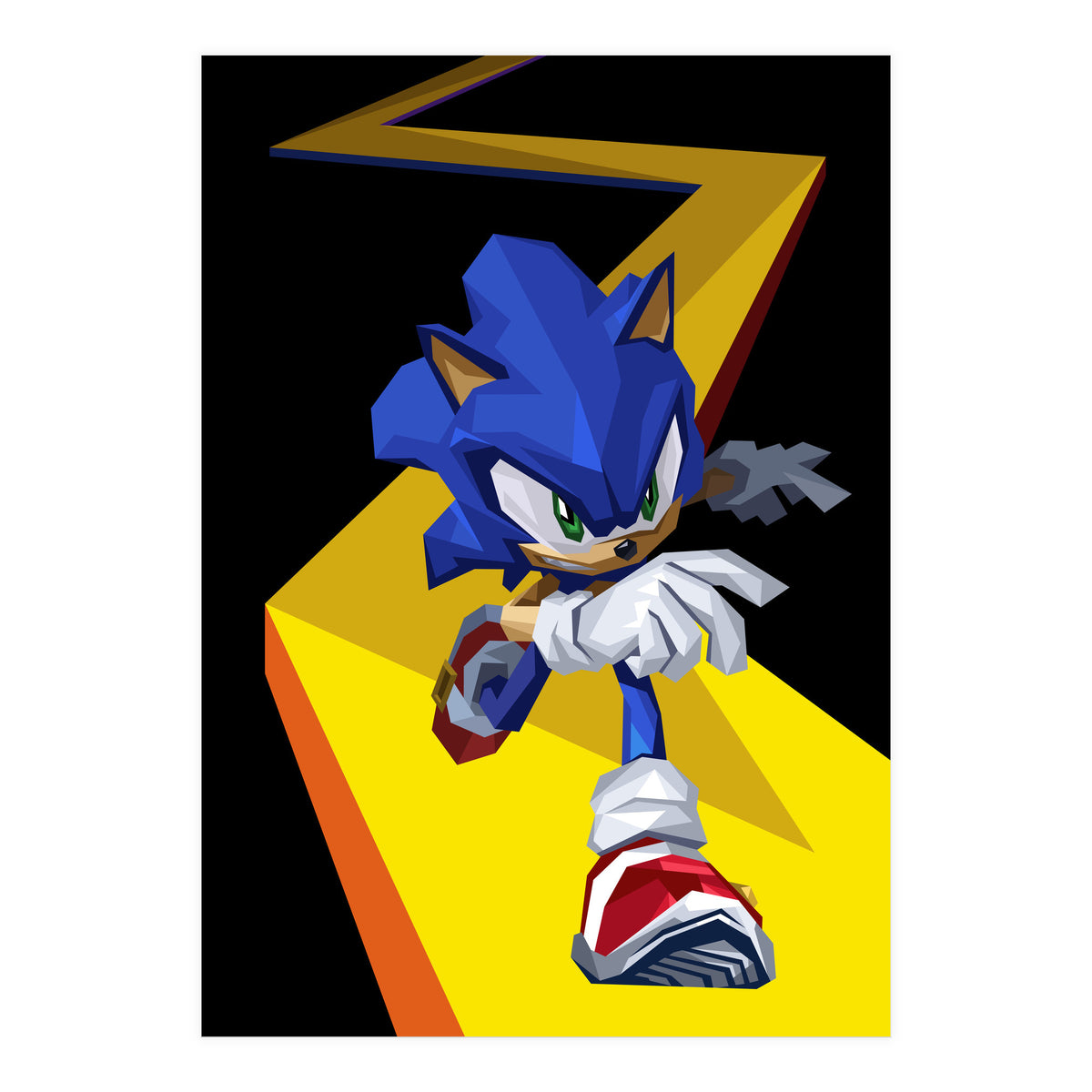 Sonic The Hedgehog (Print Only)