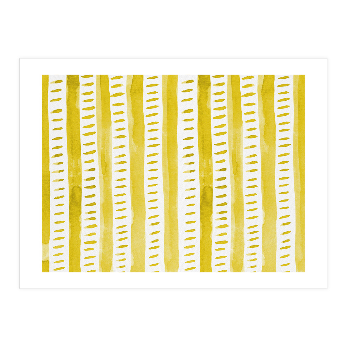 Vertical Yellow Lines (Print Only)