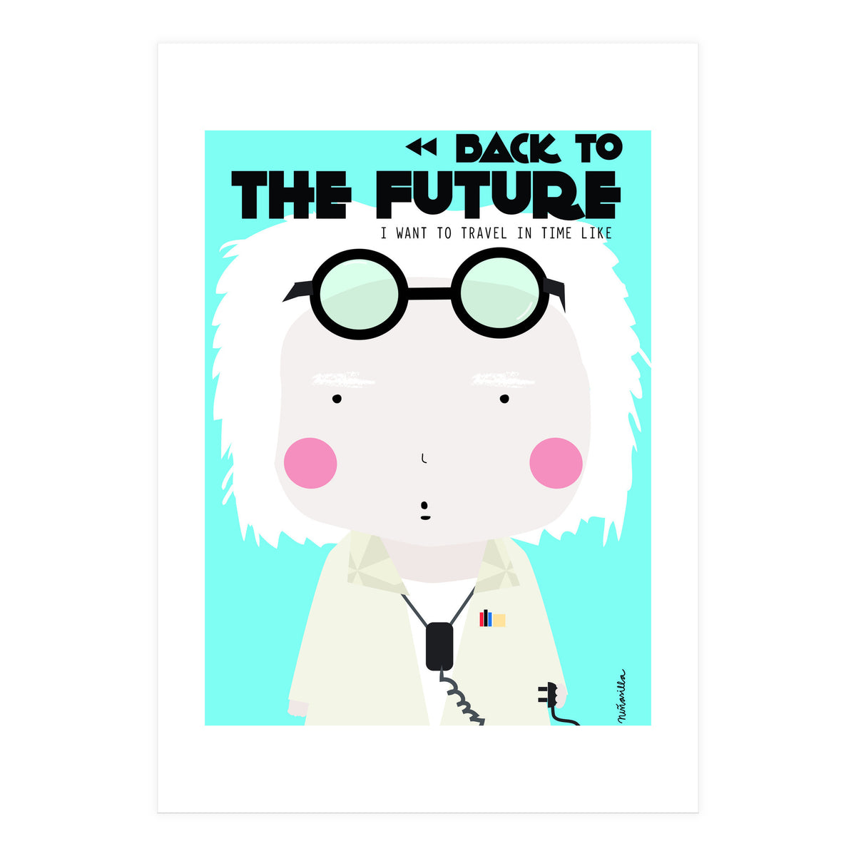 Back to the Future (Print Only)
