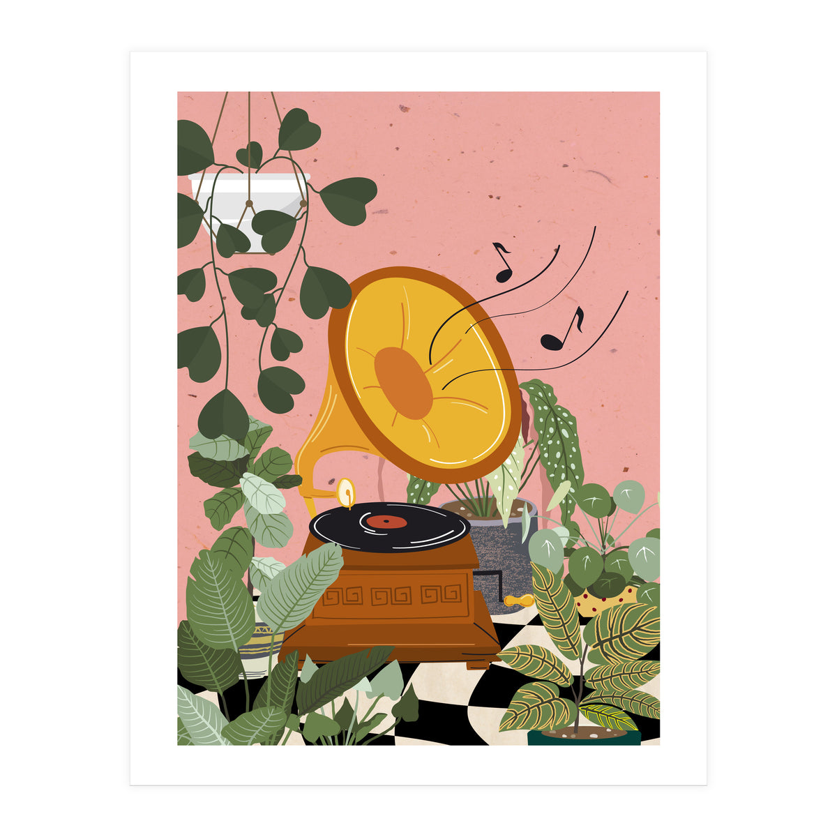 Music in My Garden (Print Only)