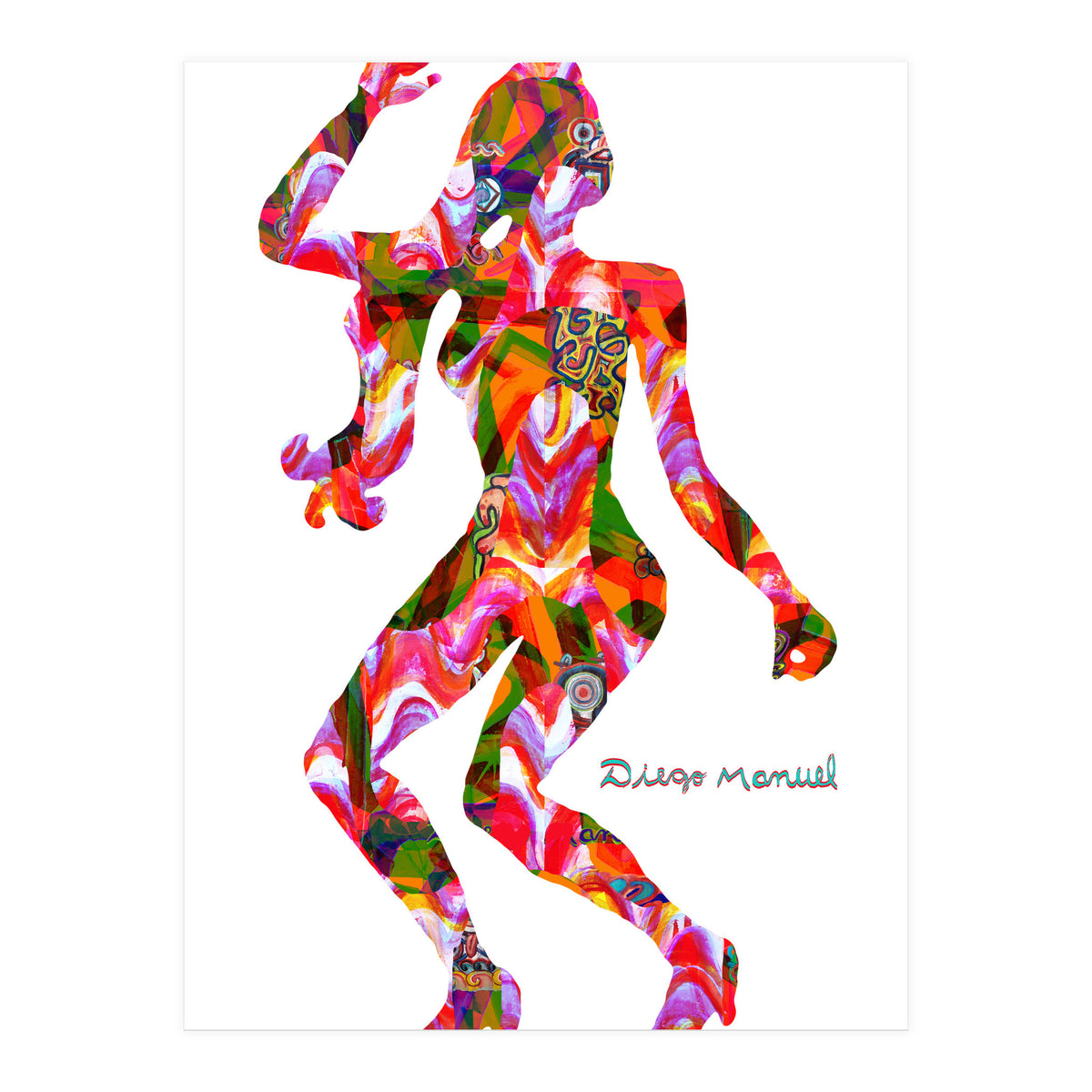 Dance Girl B 14 (Print Only)