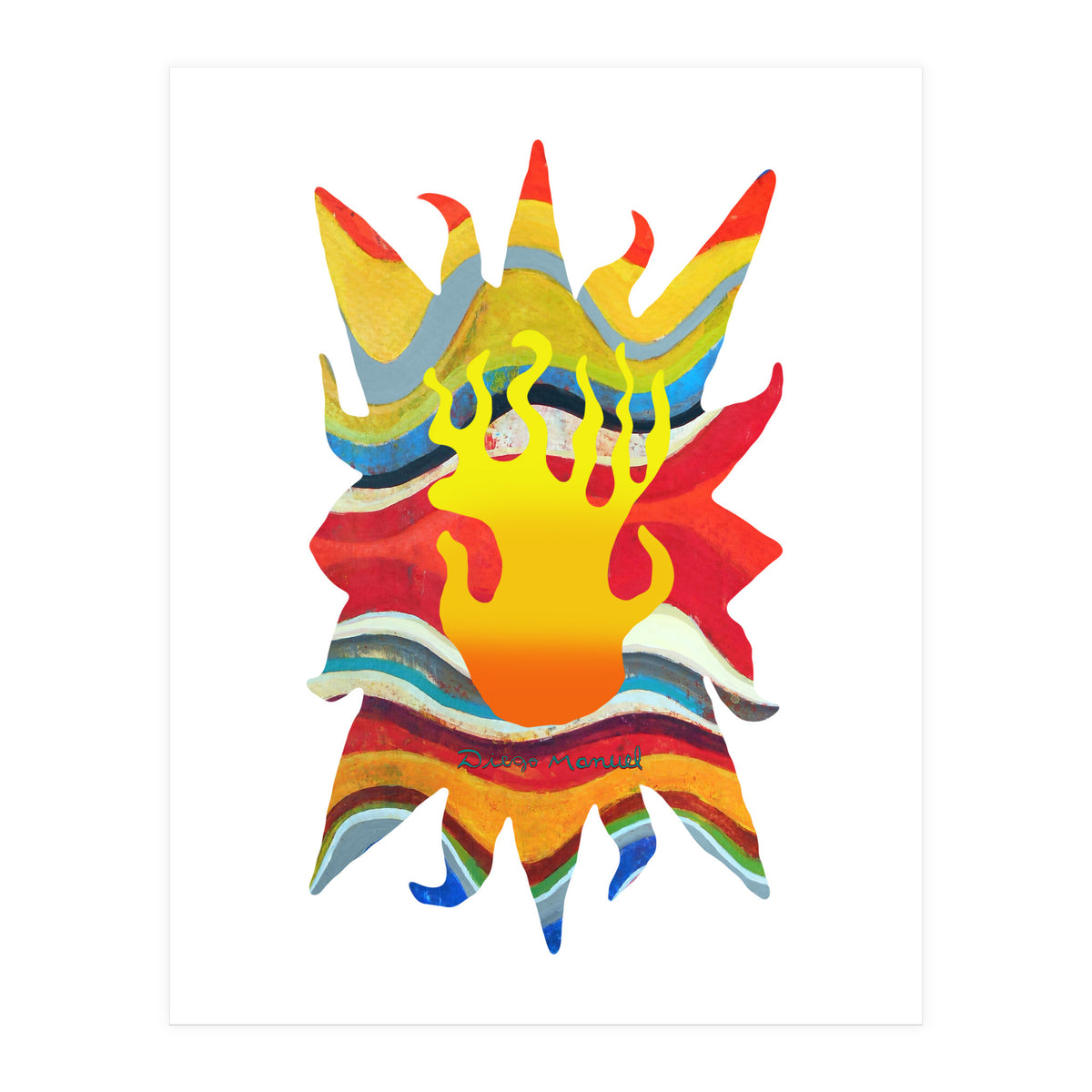 Fuego 7 Copia (Print Only)
