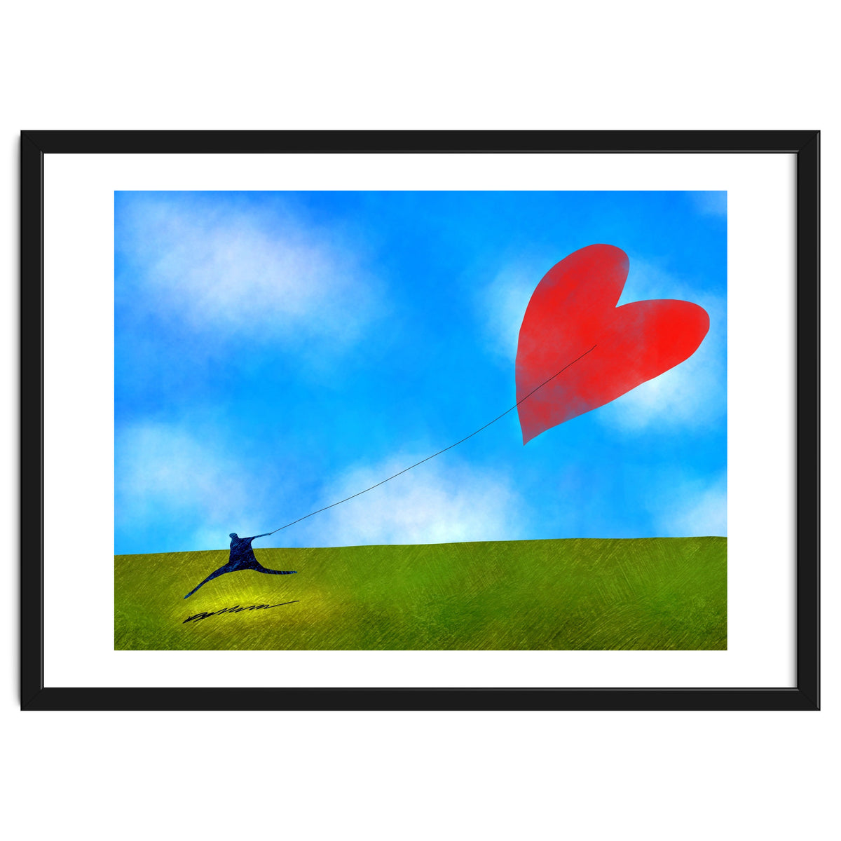 Heart Kite