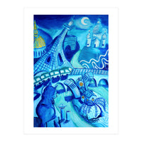 Night In Paris (Print Only)