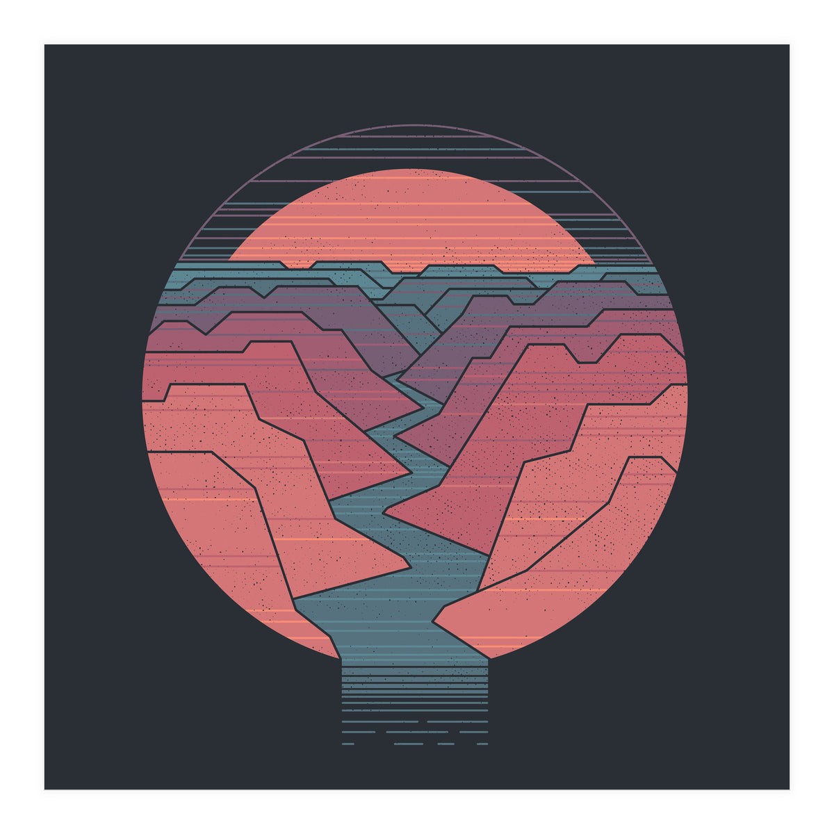 Canyon River (Print Only)