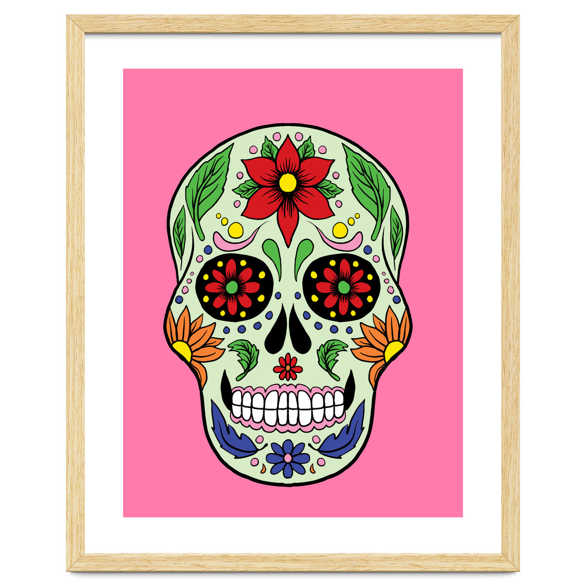 Colorful Skull I