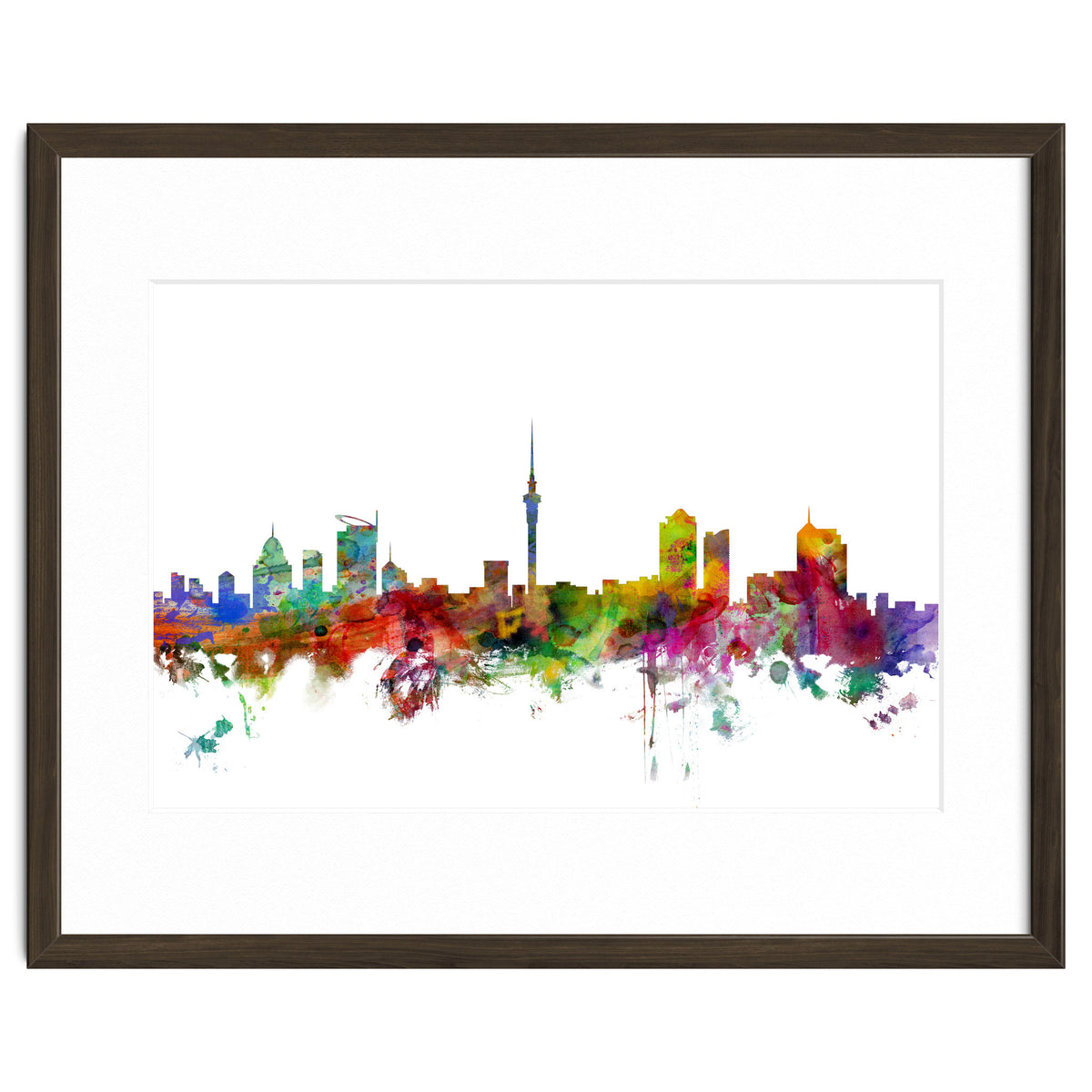 Auckland New Zealand Skyline