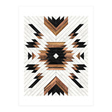 Urban Tribal Pattern No.5 - Aztec - Concrete and Wood (Print Only) thumbnail