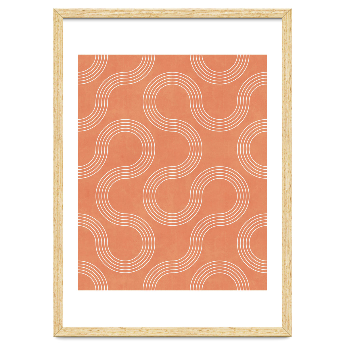My Favorite Geometric Patterns No.32 - Coral