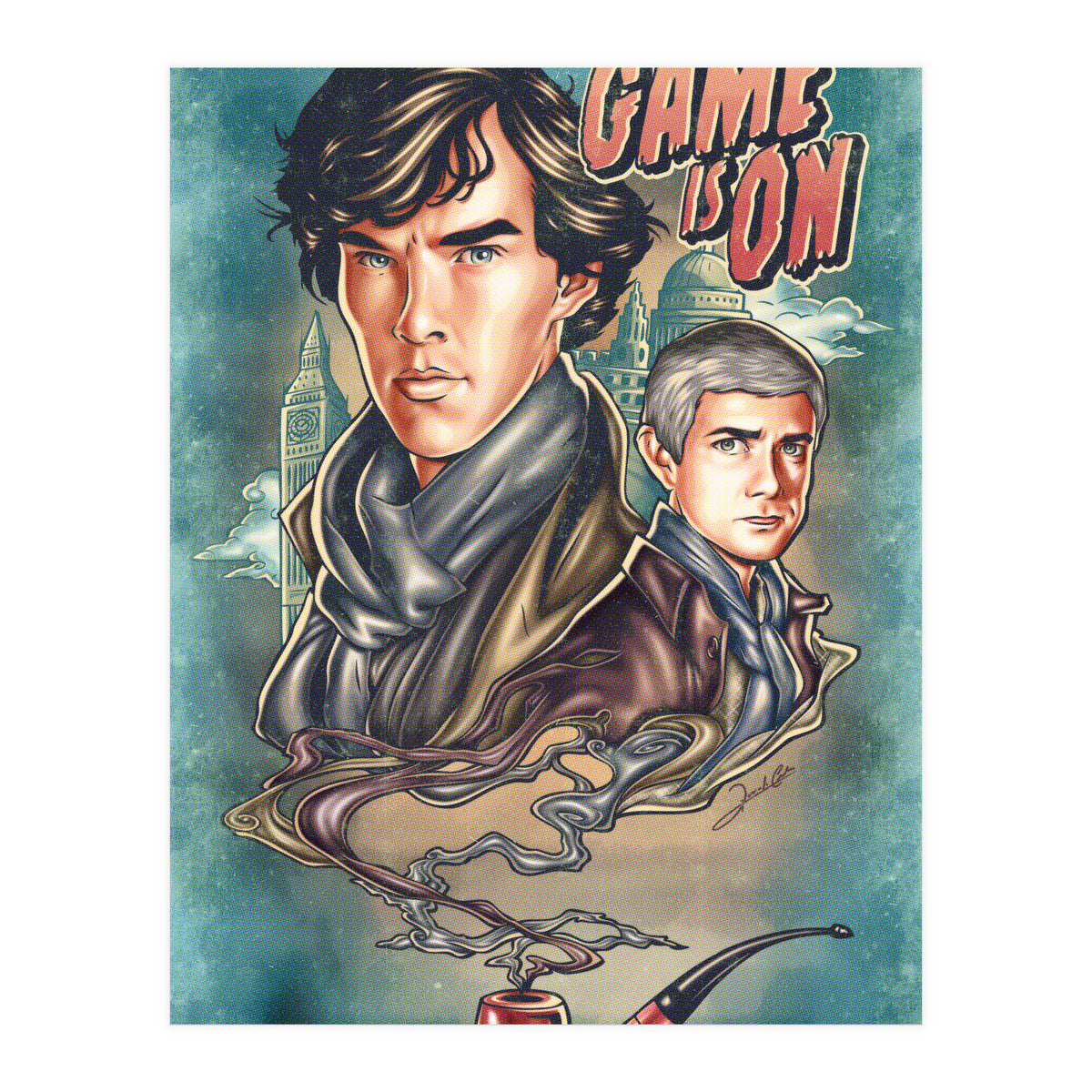 The Game Is On (Print Only)