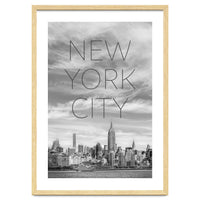 NYC Midtown Manhattan | Text & Skyline