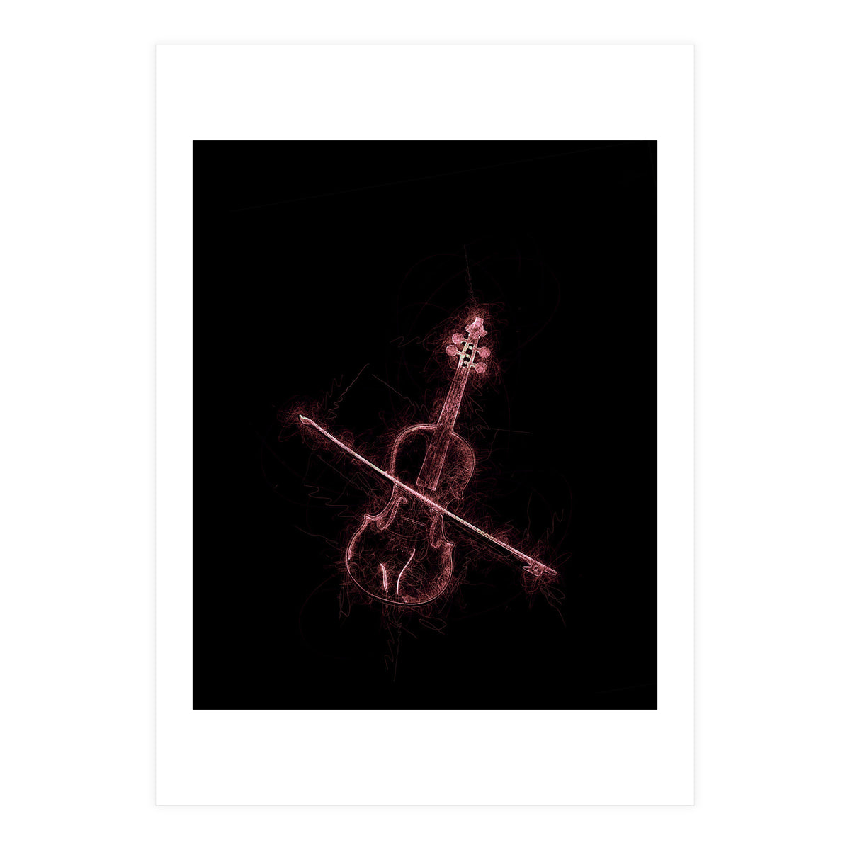 Violin Sketch (Print Only)