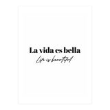 Life Is Beautiful (In Spanish) (Print Only) thumbnail