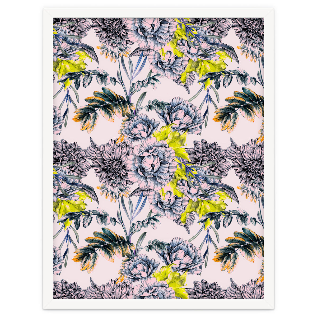 Flowering blooming in pink