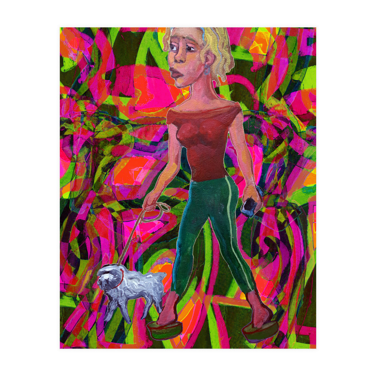 La Chica De Al Lado B (Print Only)