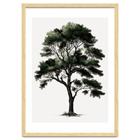 Tree Minimalist Watercolor