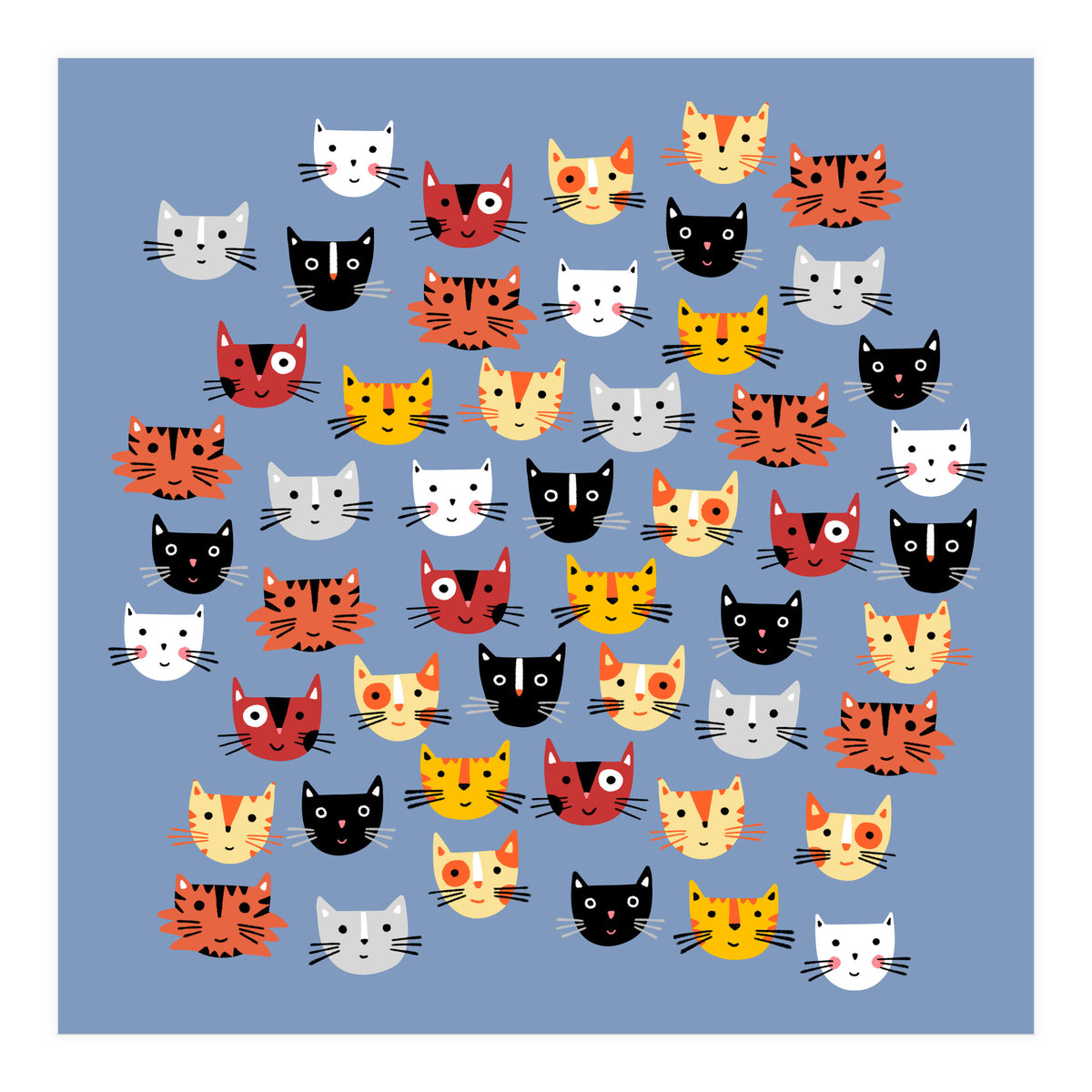 Multiple Cats (Print Only)