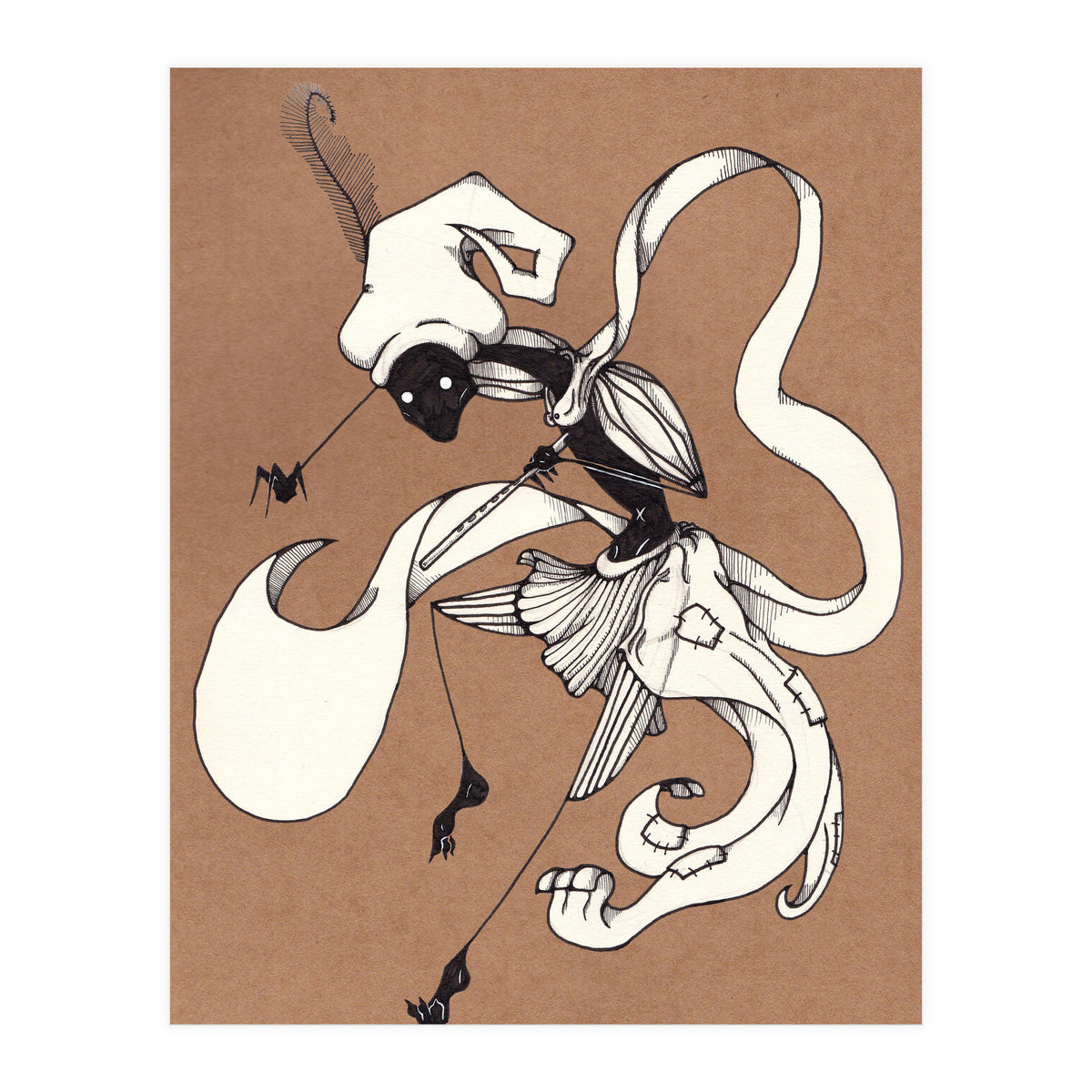 Dark Pied Piper (Print Only)