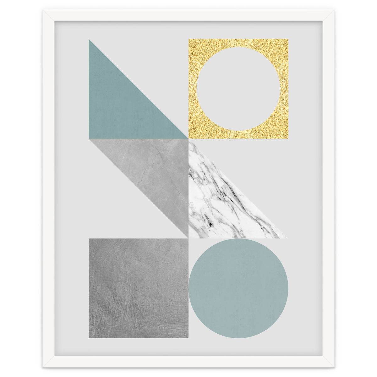 Marble and gold VIII