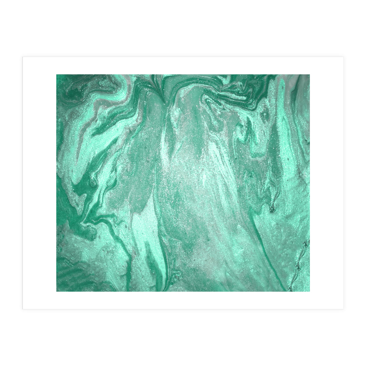 Green Abstract (Print Only)