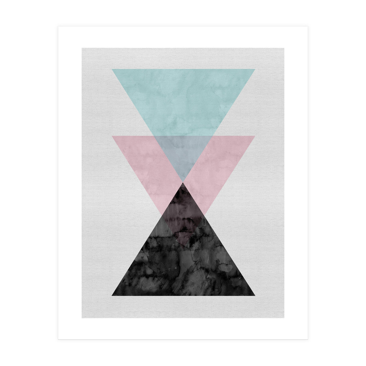 Geometric Watercolor I (Print Only)