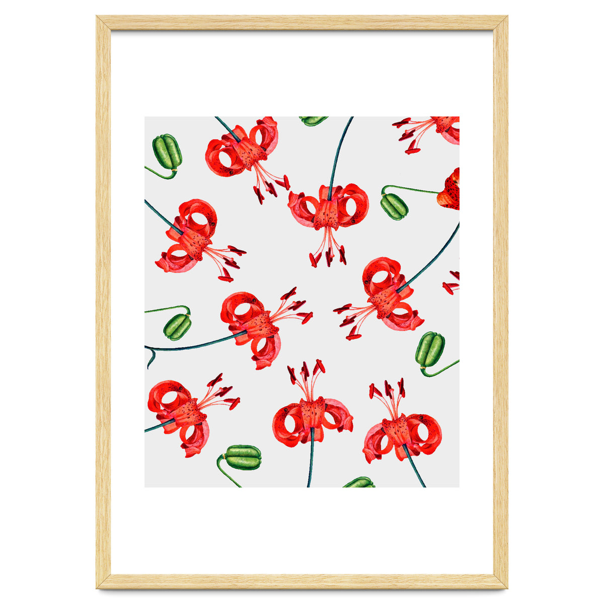 Exotic Floral Pattern