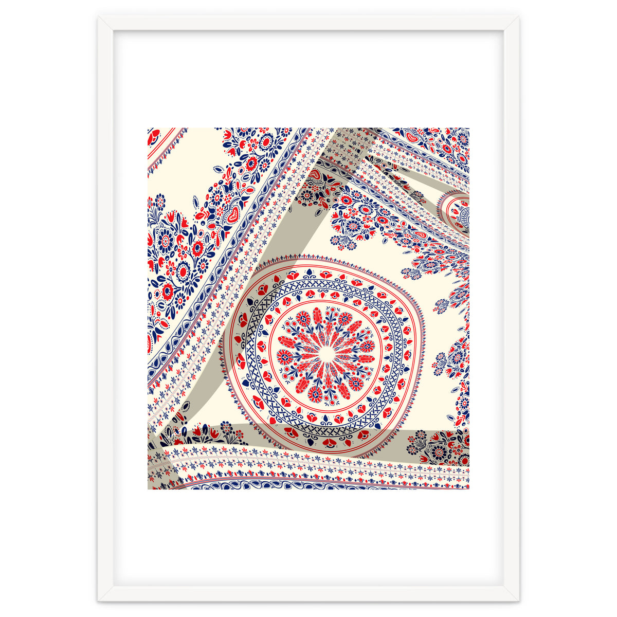 Romanian embroidery background 40