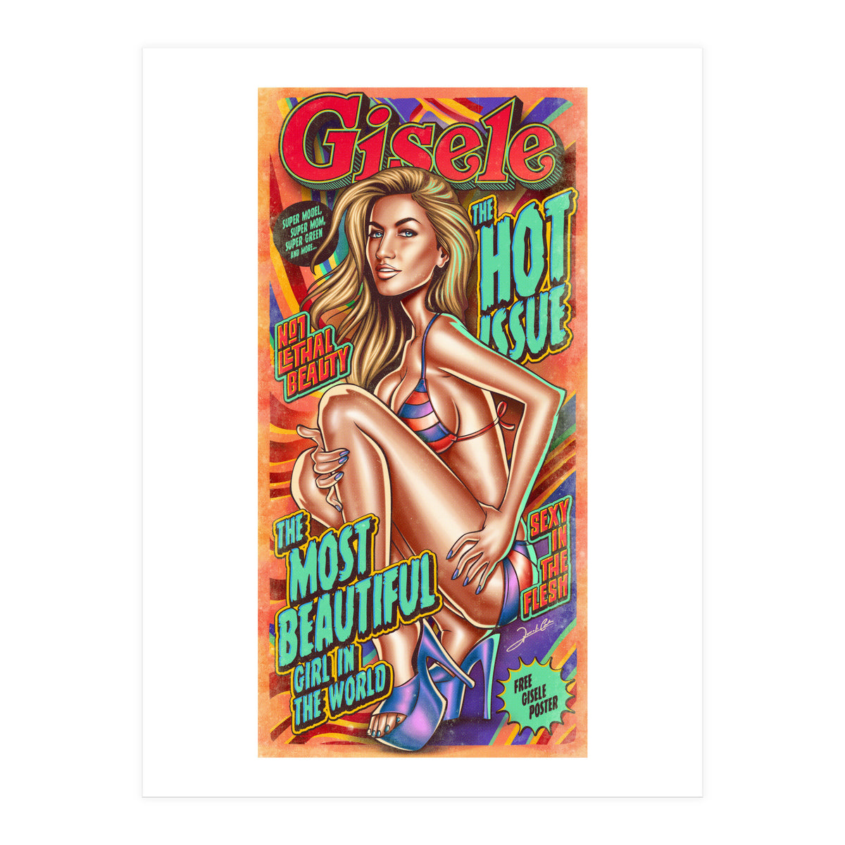 The Mos Beautiful Girl In The World (Print Only)