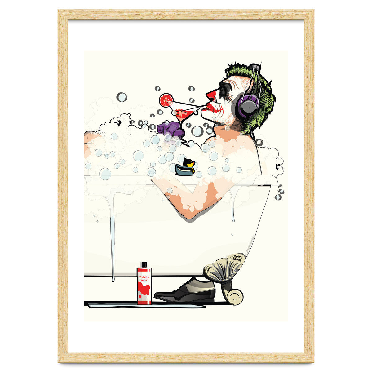 The Joker in the Bath, funny Bathroom Humour