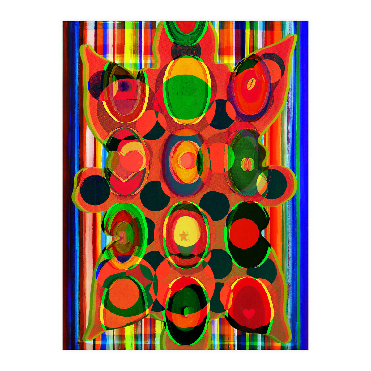 Pop Abstract 2023 Tapiz 119 (Print Only)