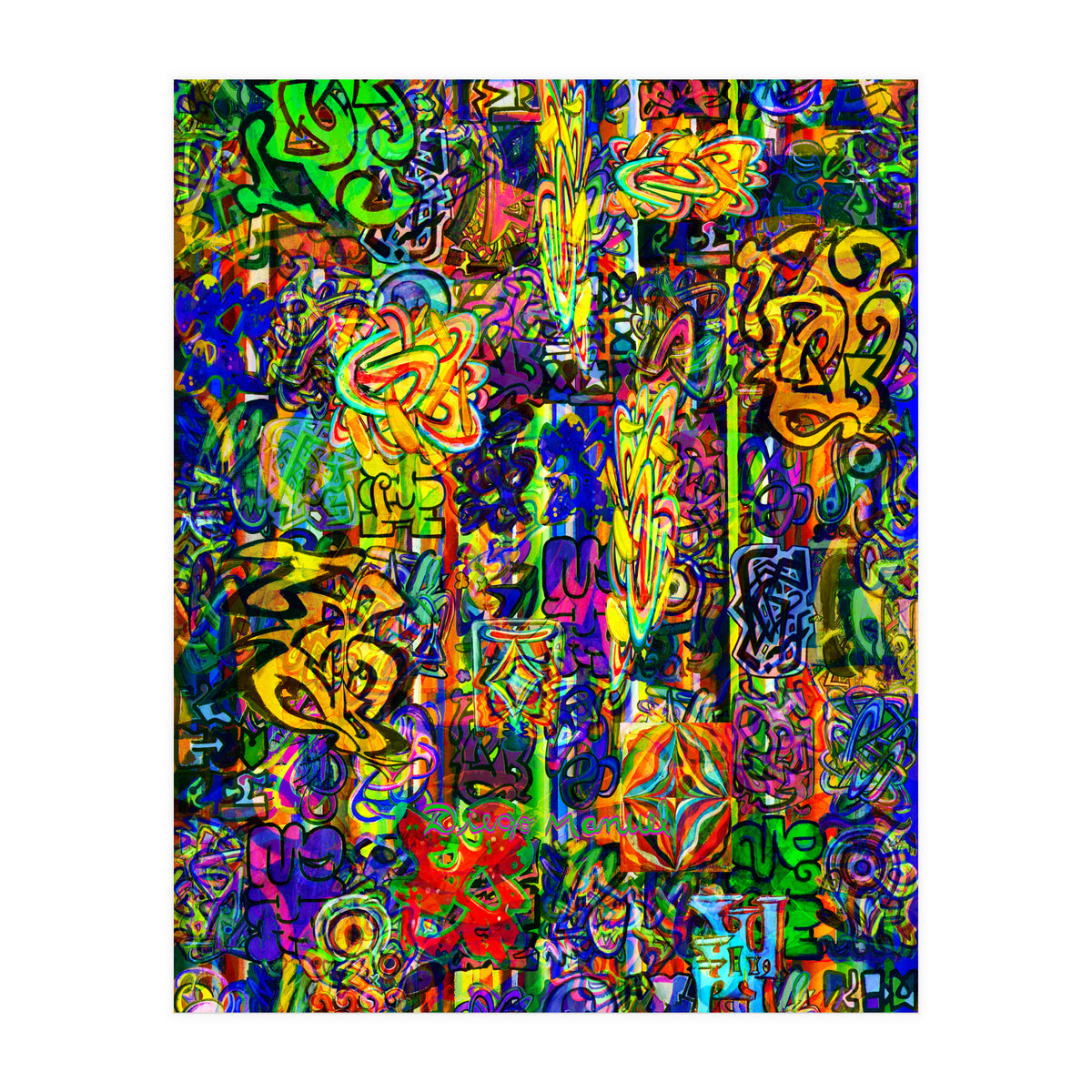 Graffiti Digital 2022 406 (Print Only)