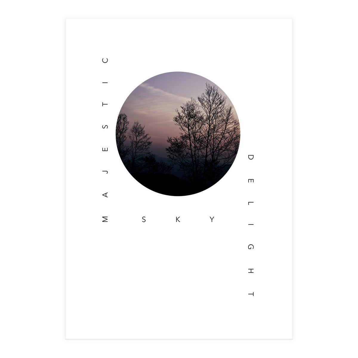 Majestic - Delight - Sky  (Print Only)