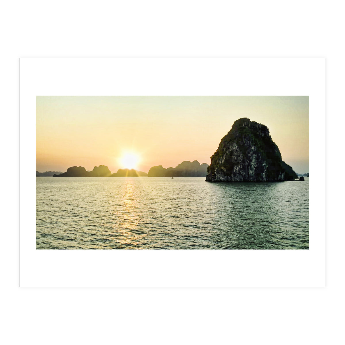 Sunset, Halong Bay (Print Only)