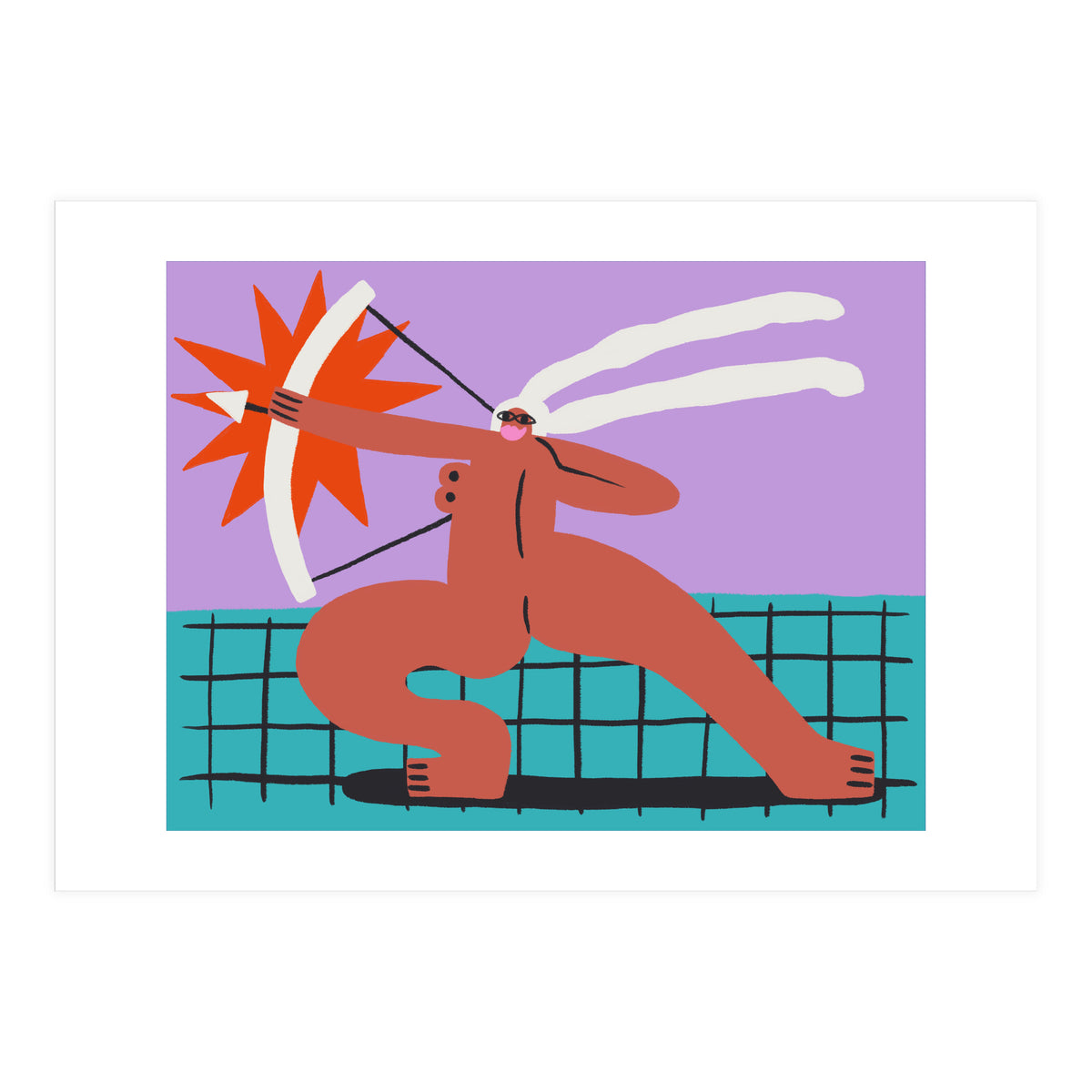 Thrill Hunter Ka Pow Sagittarius (Print Only)