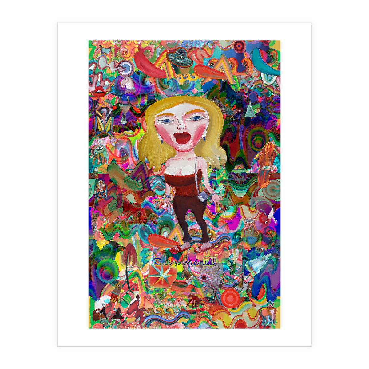 Graffitis 2021 Tapiz 51 (Print Only)